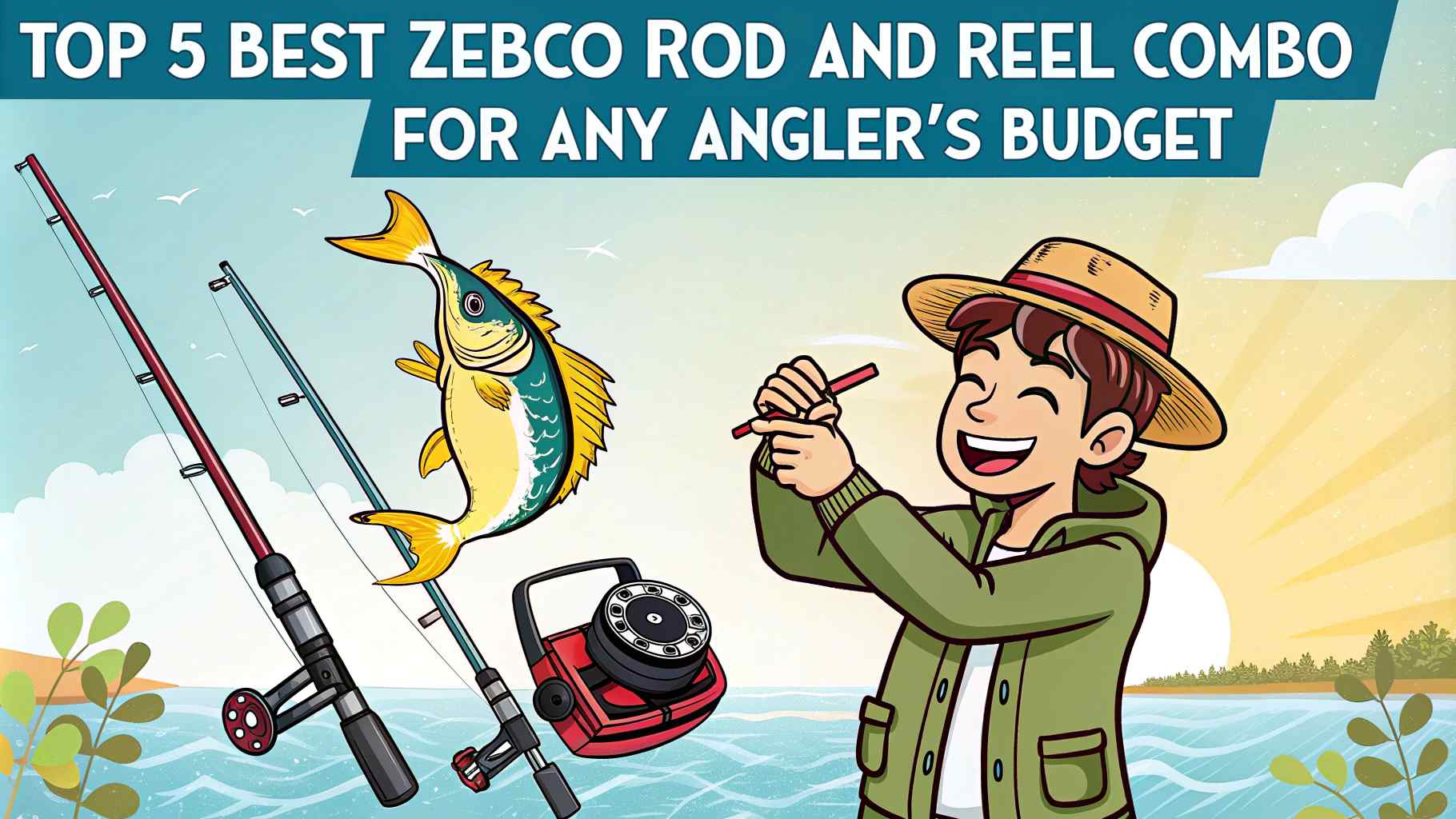 BEST ZEBCO ROD AND REEL COMBO