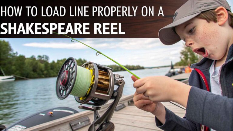 Load Line Properly on a Shakespeare Reel