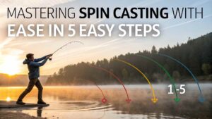 MASTERING SPIN CASTING WITH EASE IN 5 EASY STEPS