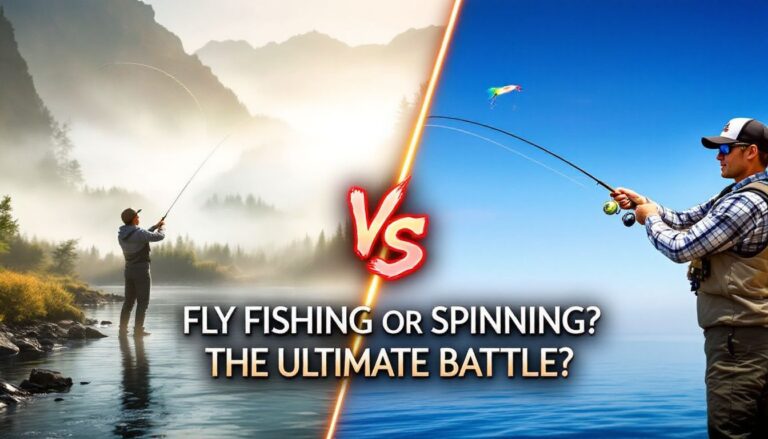 FLY FISHING OR SPINNING