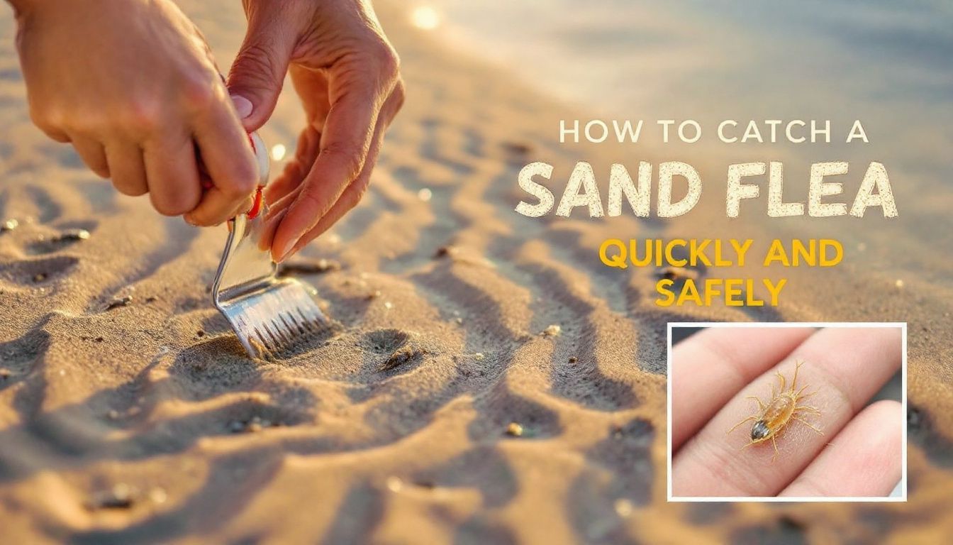 HOW TO CATCH A SAND FLEA QUICKLY AND SAFELY