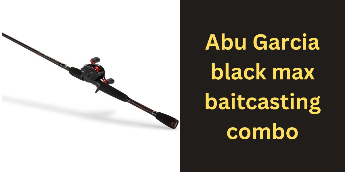 Abu Garcia black max baitcasting combo