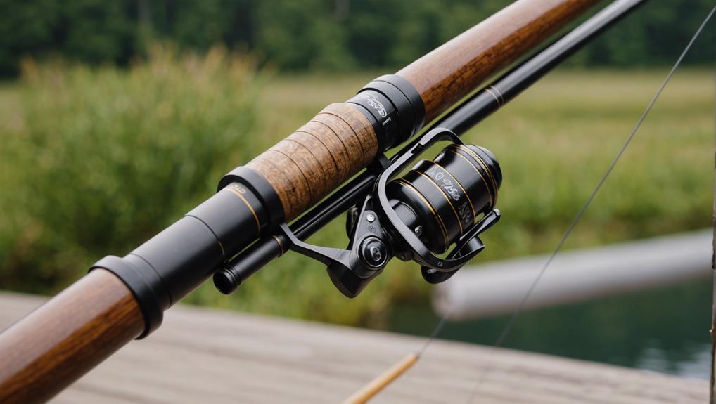 Dobyns Champion XP Spinning Rod in action on the water