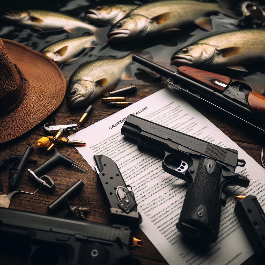 Can you Carry a Gun While Fishing in California