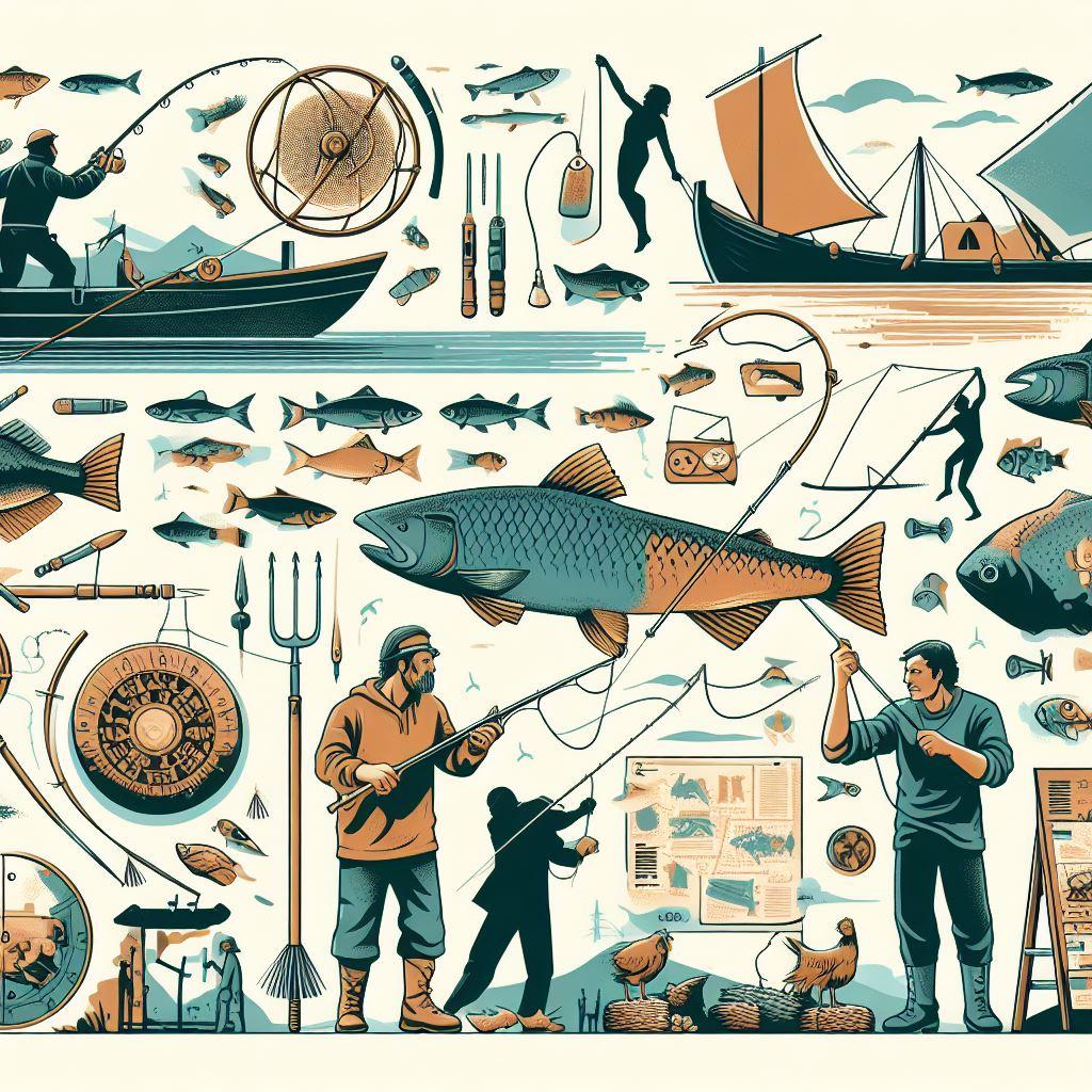 Trends in fishing, including technological advancements