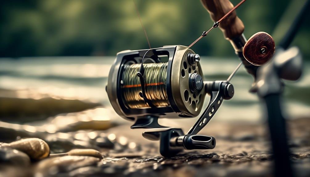 fishing rod reel differences