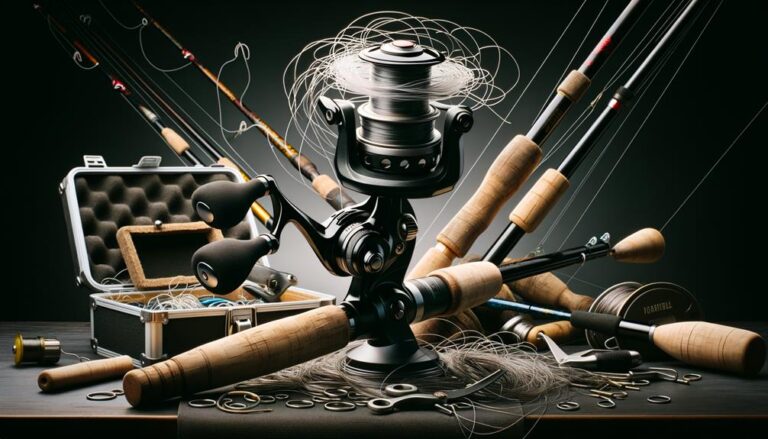 mixing reels on rods