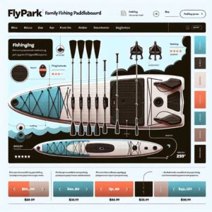 FlyPark Inflatable Stand-Up Paddleboard
