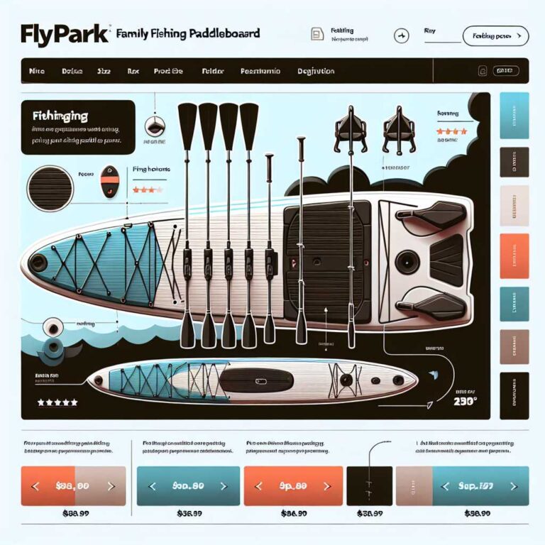 FlyPark Inflatable Stand-Up Paddleboard