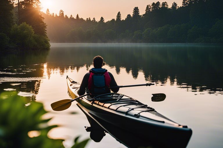 Comfortable kayak cushion providing back support