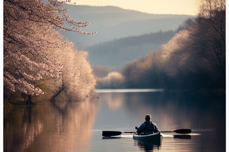 Spring kayak fishing gear and equipment