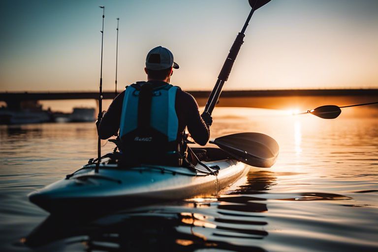 Kayak fish finder mount installation
