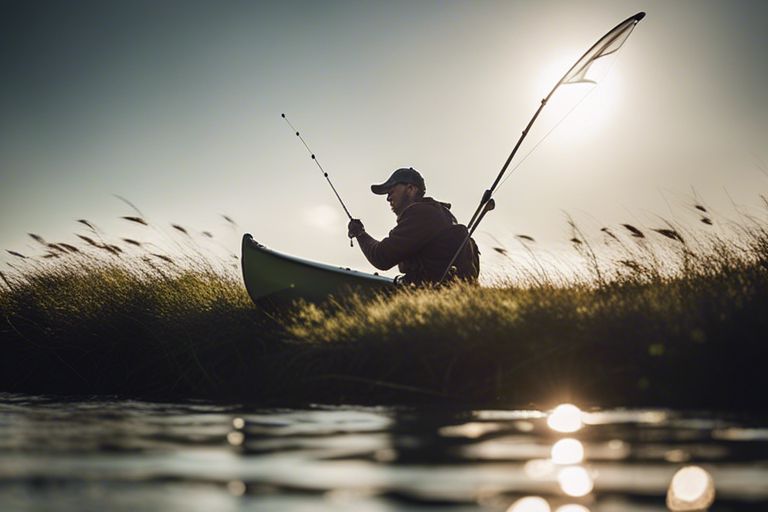 Equipment for windy weather kayak fishing
