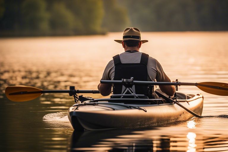 Tech-savvy fishing gear for kayak