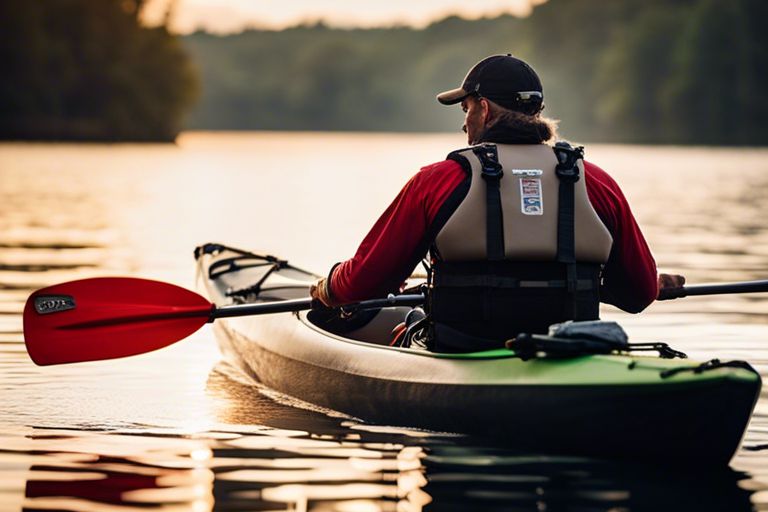 Top-rated kayak fishing PFDs displayed side-by-side