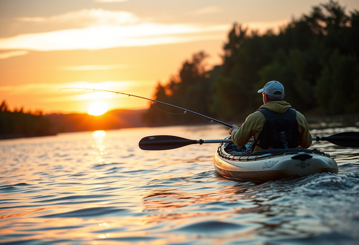 Physical fitness benefits for anglers.
