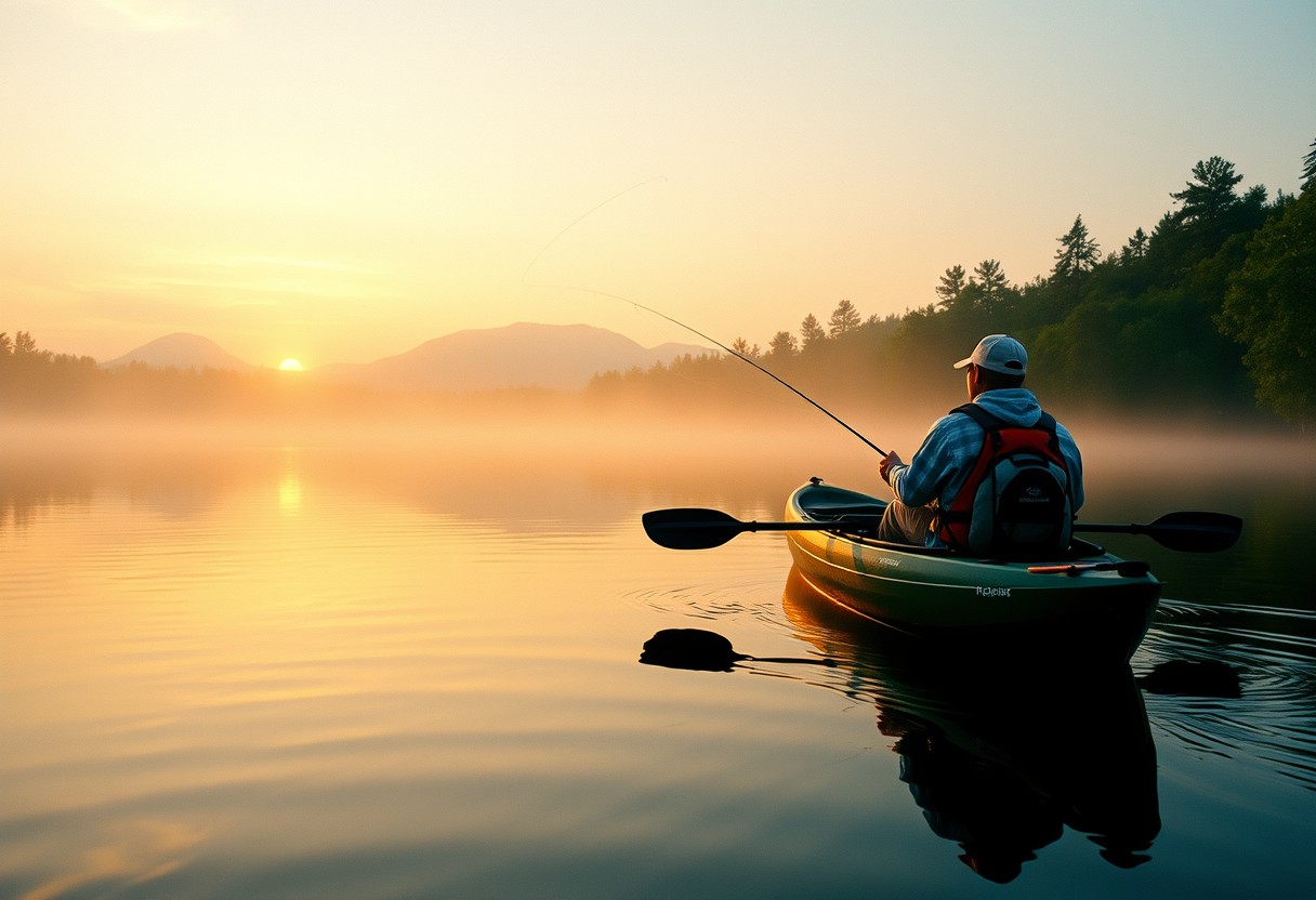 Prime Locations for Awesome Kayak Fishing Walleye Runs