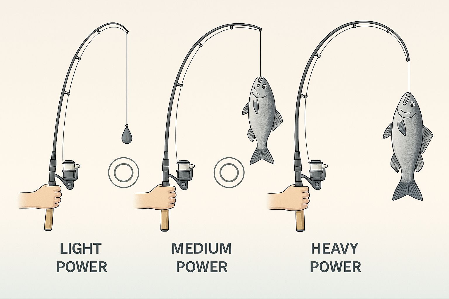 Fishing Rod Action and Power