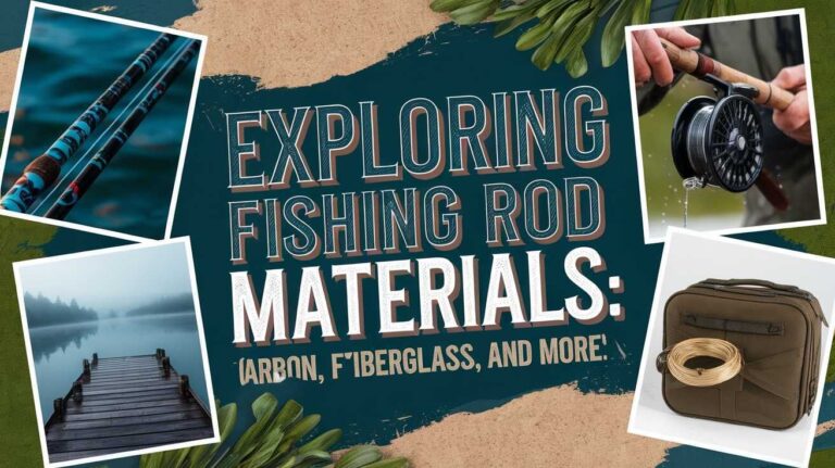 Exploring Fishing Rod Materials: Carbon, Fiberglass, and More!