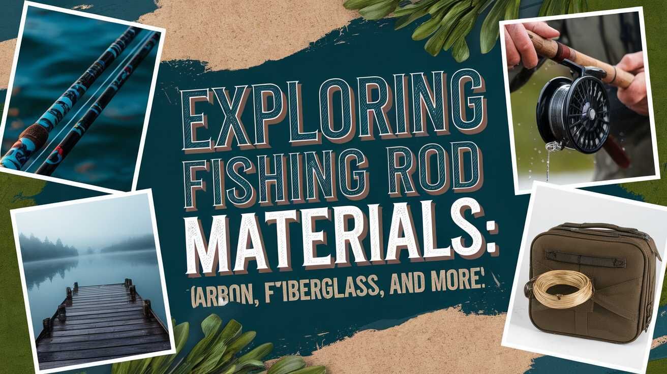 Exploring Fishing Rod Materials: Carbon, Fiberglass, and More!