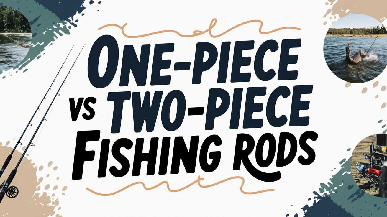 One-Piece vs Two-Piece Fishing Rods