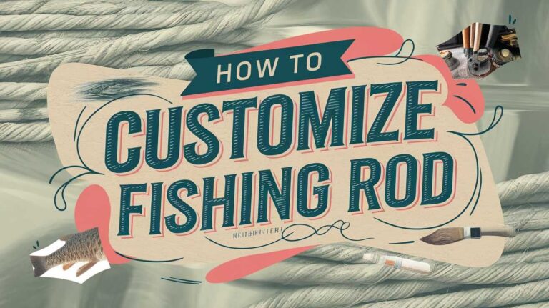 Professional angler customizing a fishing rod with specialized tools and components for better fishing performance