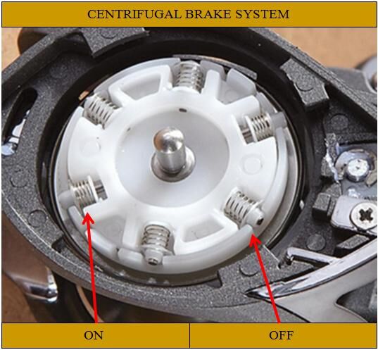 Centrifugal braking system